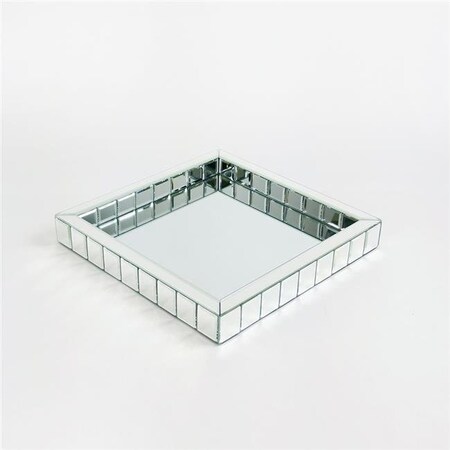 Wayborn Wayborn MB208 14.5 x 14.5 x 2 in. Beveled Mirror Tray; Mirror MB208